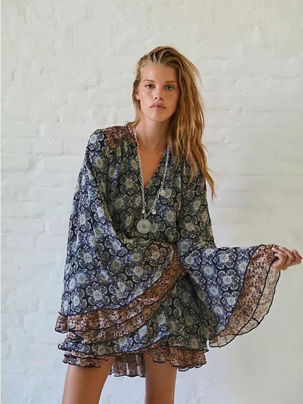 Free People Gabi Tunic Mini Dress